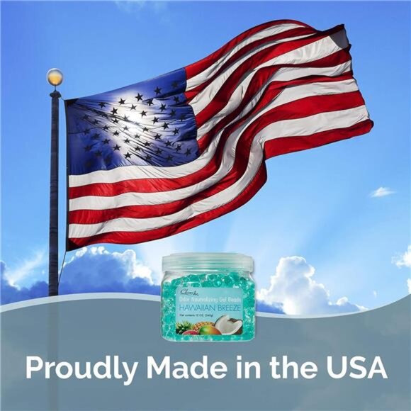 Clear Air Odor Eliminator Gel Beads12 oz, Pack of 2 Air Freshener Essential Oils - Picture 4 of 7